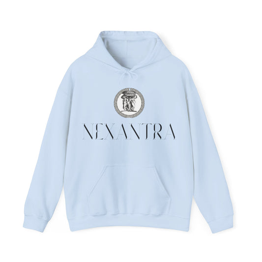 NEXANTRA Alabaster Edition Unisex Heavy Blend Hooded Sweatshirt