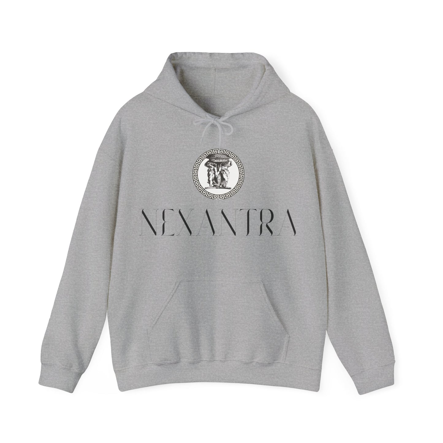 NEXANTRA Alabaster Edition Unisex Heavy Blend Hooded Sweatshirt