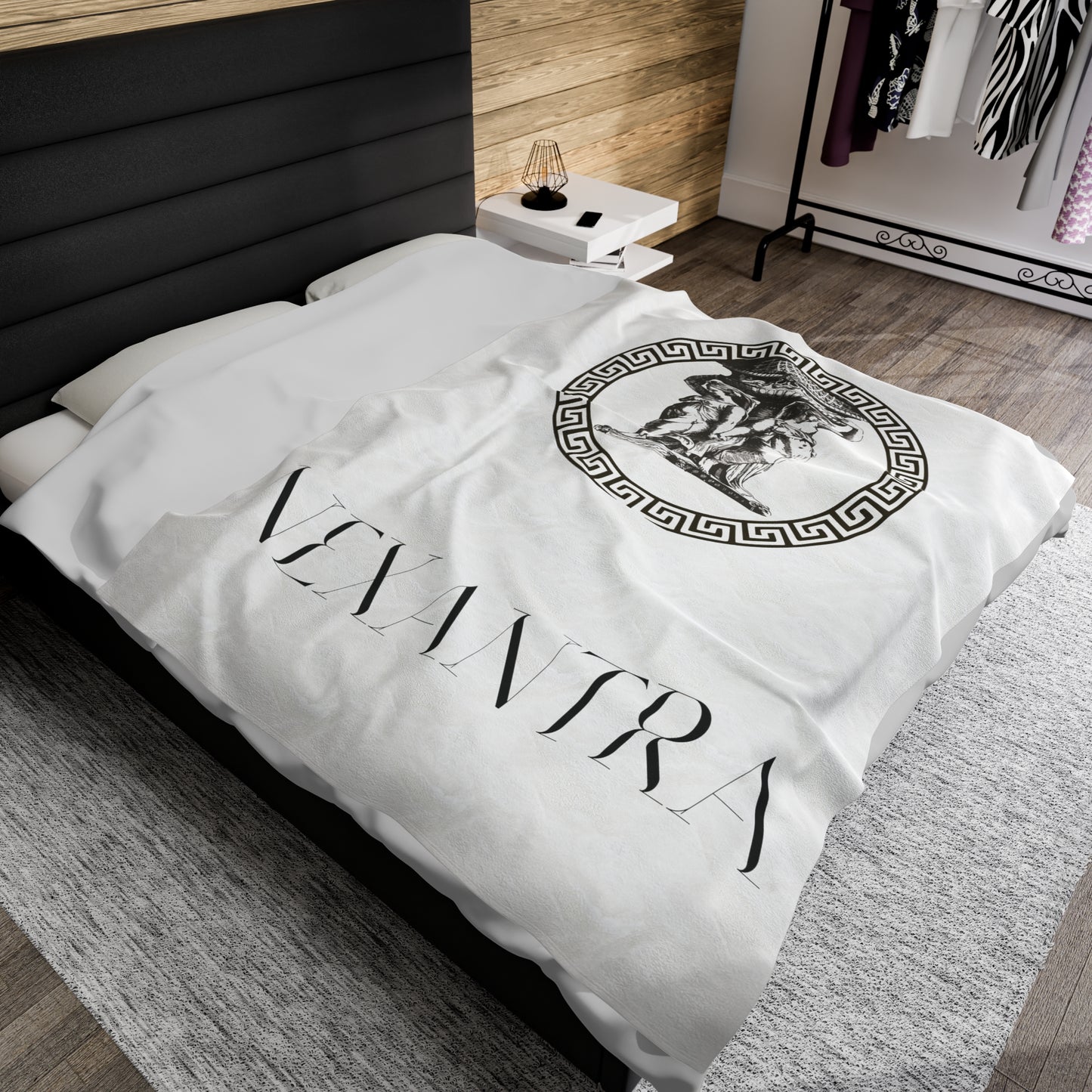 NEXANTRA Alabaster edition Velveteen Plush Blanket