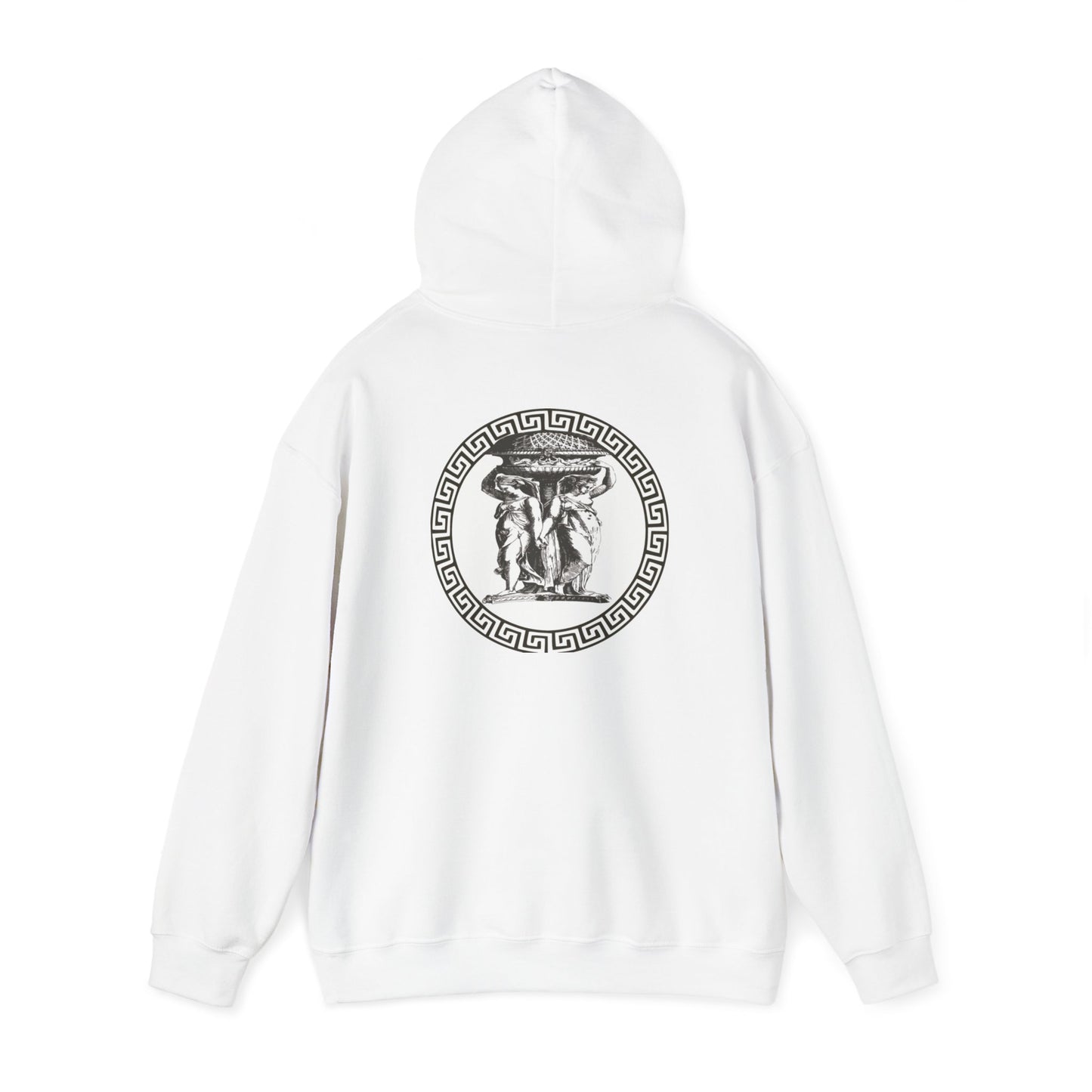 NEXANTRA Alabaster Edition Unisex Heavy Blend Hooded Sweatshirt