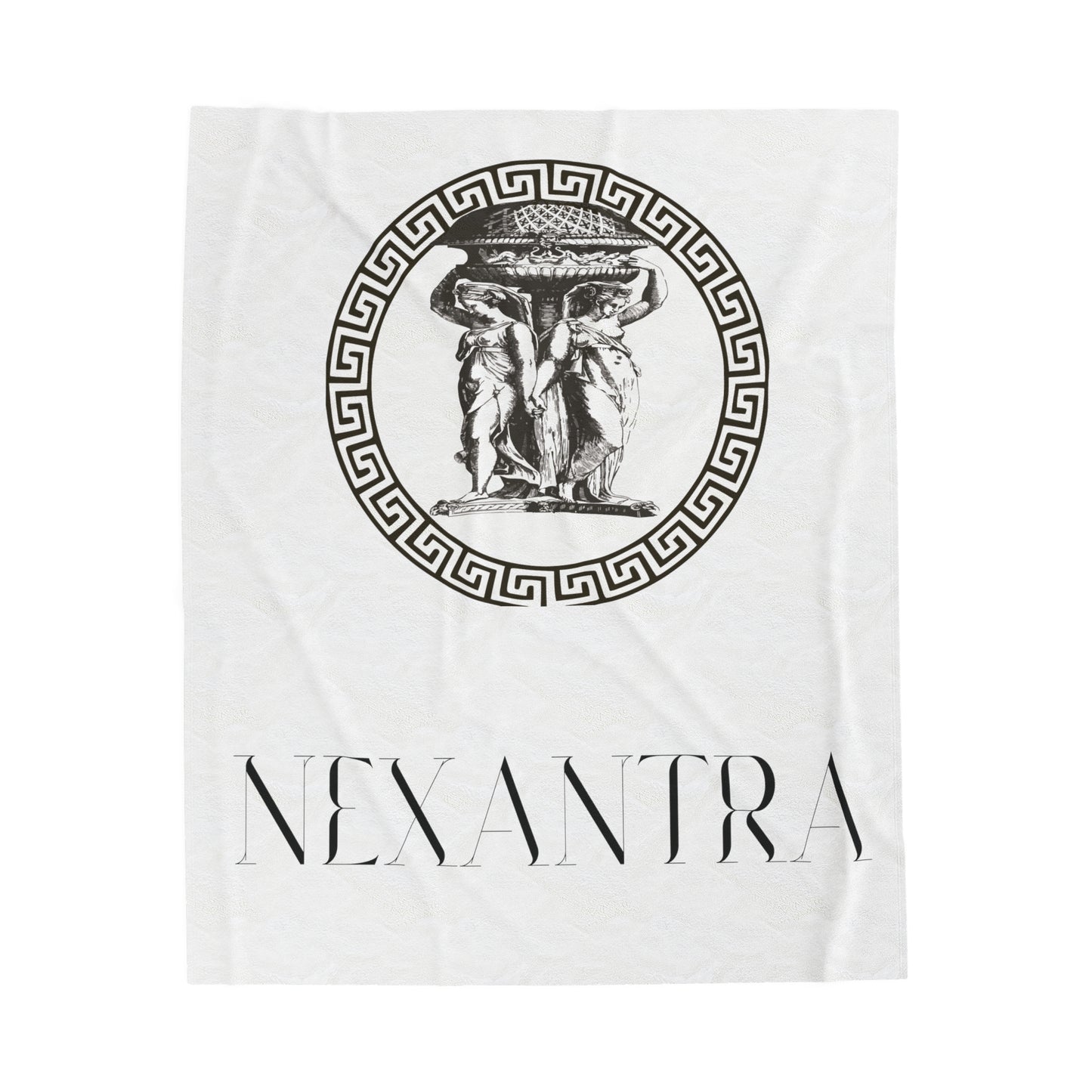 NEXANTRA Alabaster edition Velveteen Plush Blanket