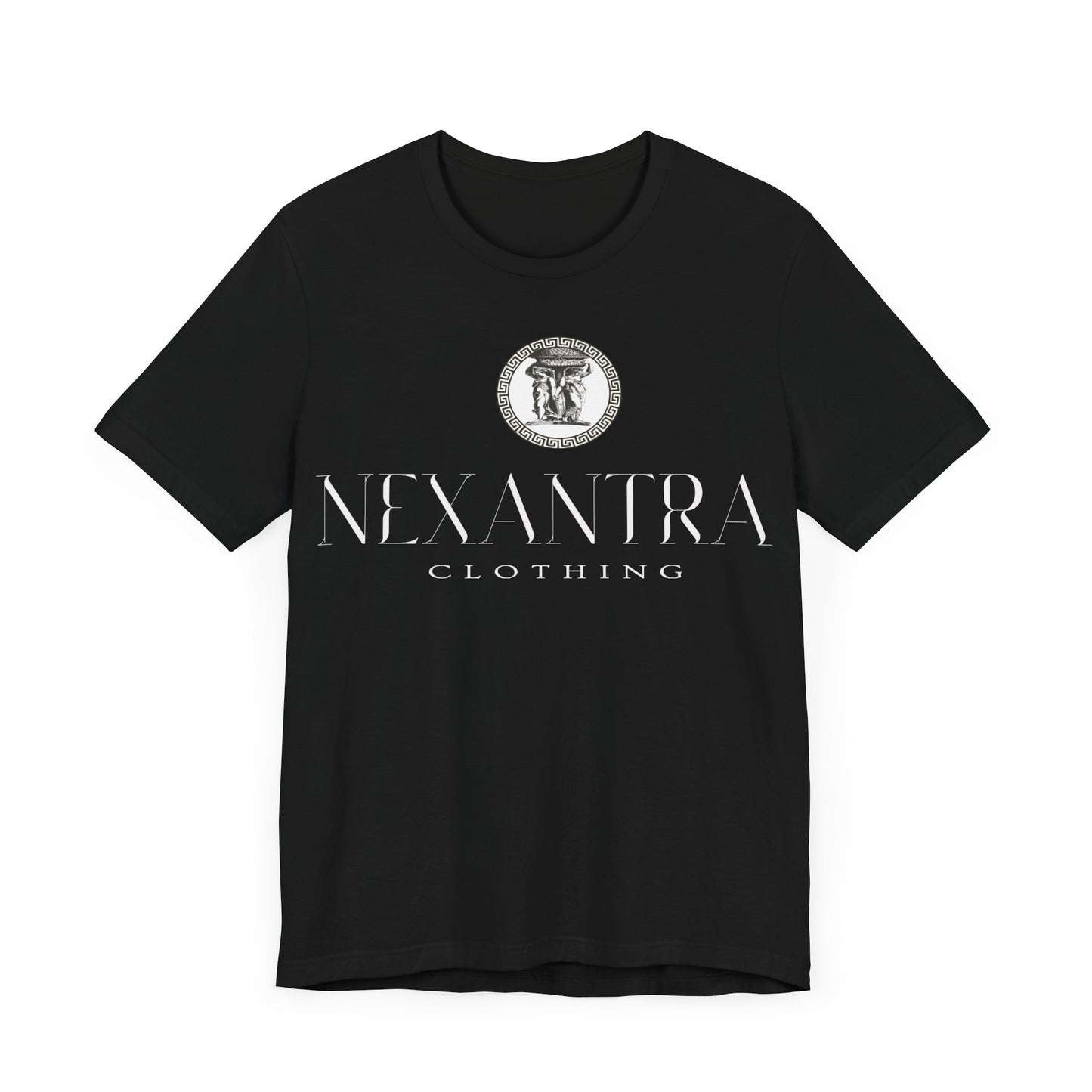 NEXANTRA Unisex Jersey Short Sleeve Tee Noir Edition