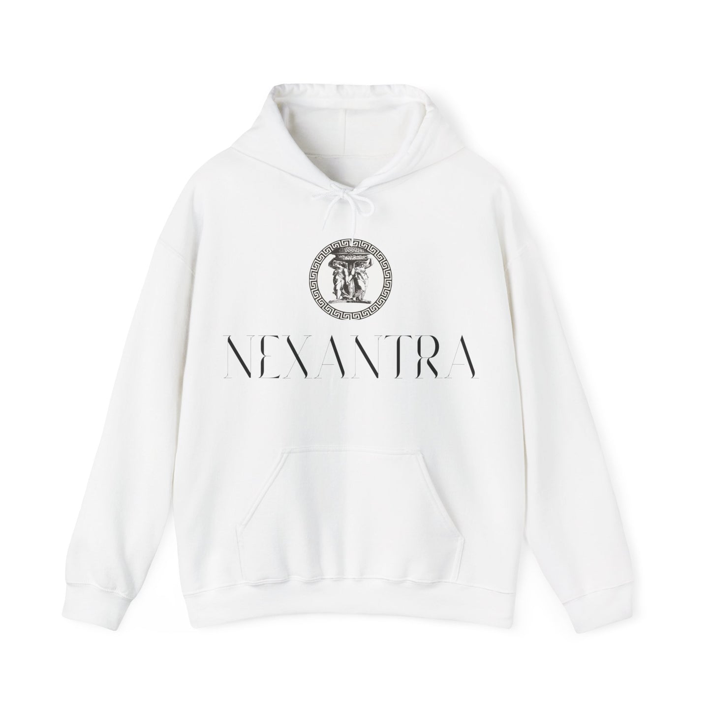 NEXANTRA Alabaster Edition Unisex Heavy Blend Hooded Sweatshirt