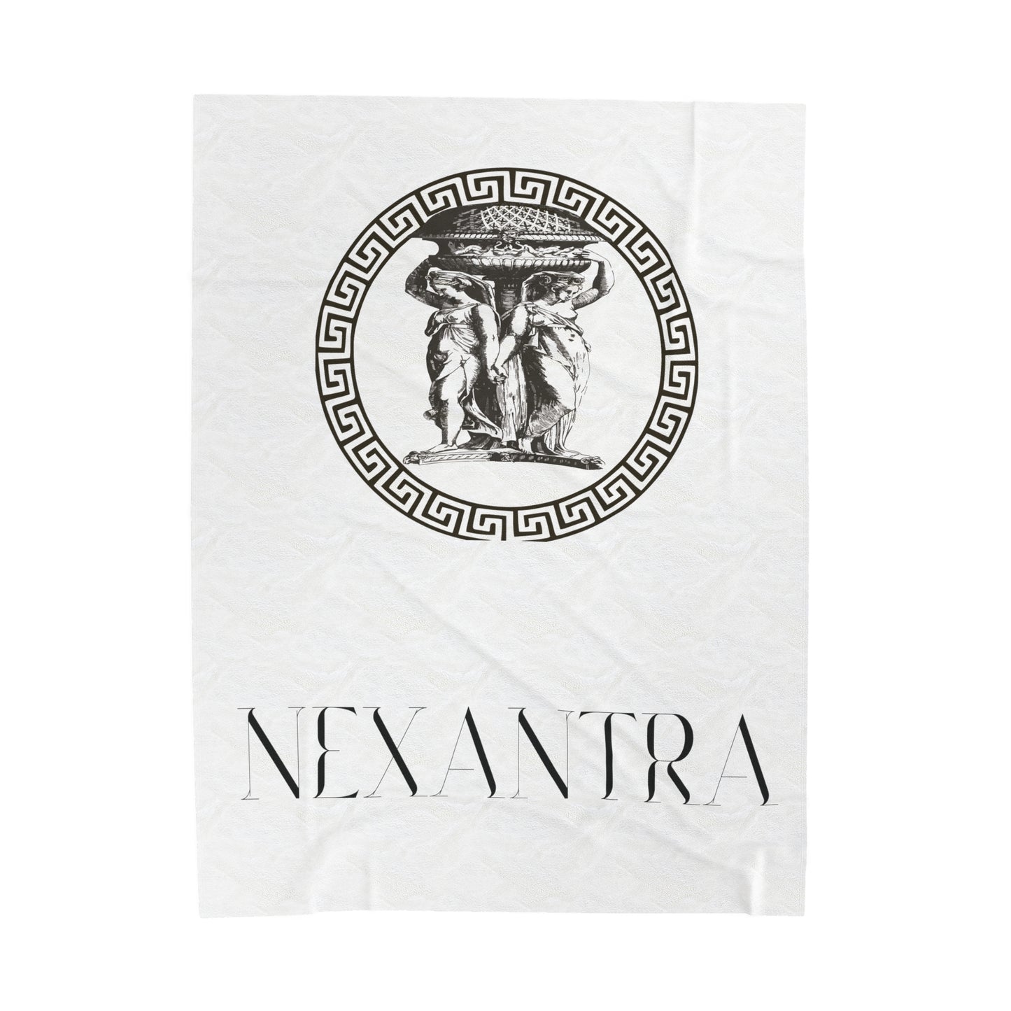 NEXANTRA Alabaster edition Velveteen Plush Blanket