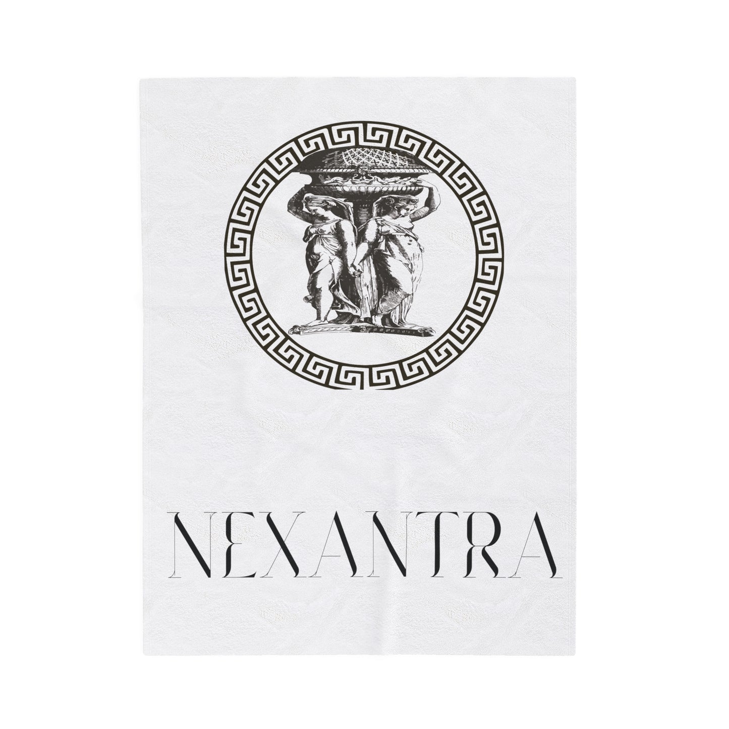 NEXANTRA Alabaster edition Velveteen Plush Blanket