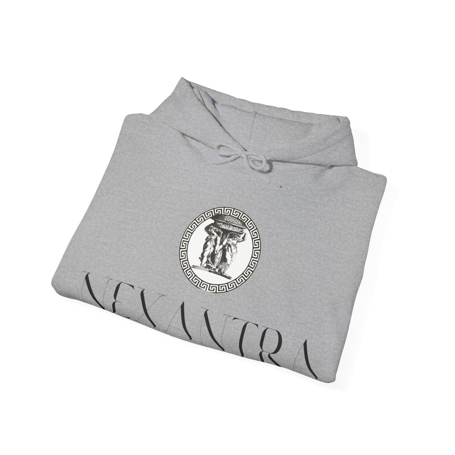 NEXANTRA Alabaster Edition Unisex Heavy Blend Hooded Sweatshirt