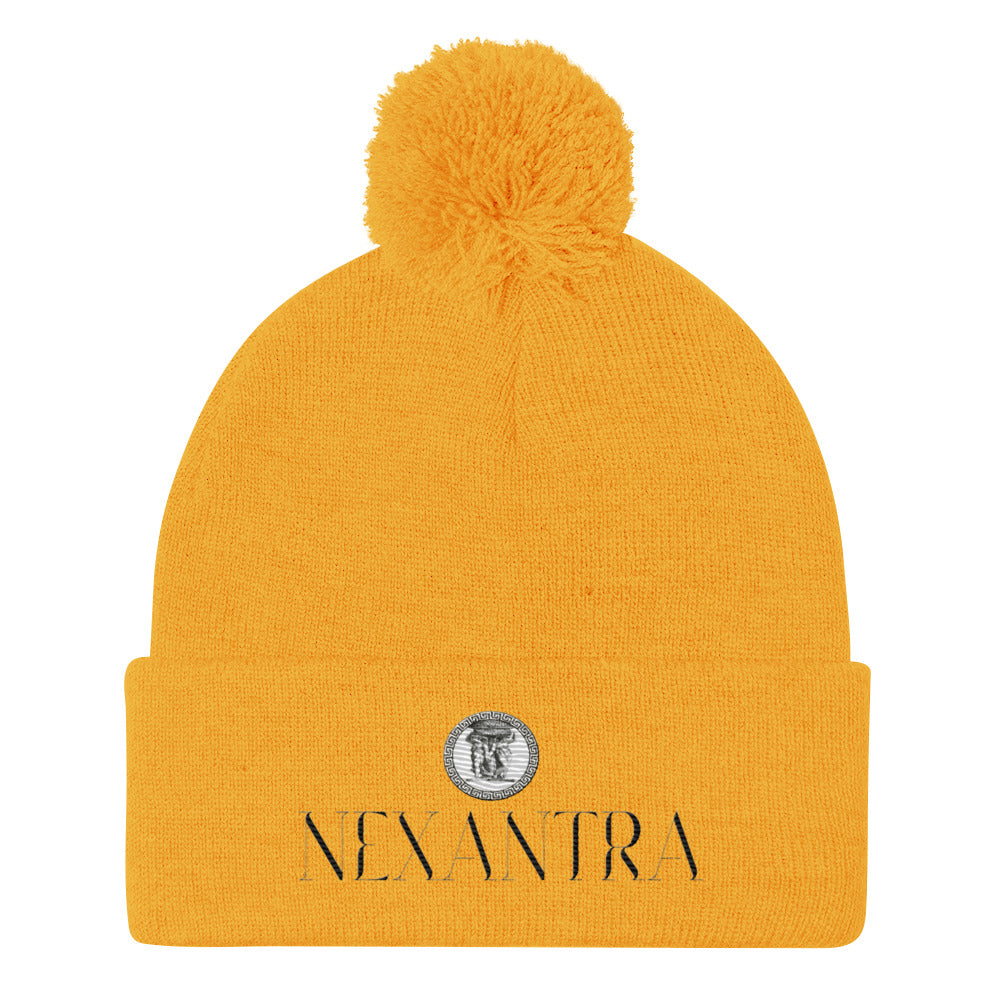 NEXANTRA Pom-Pom Beanie