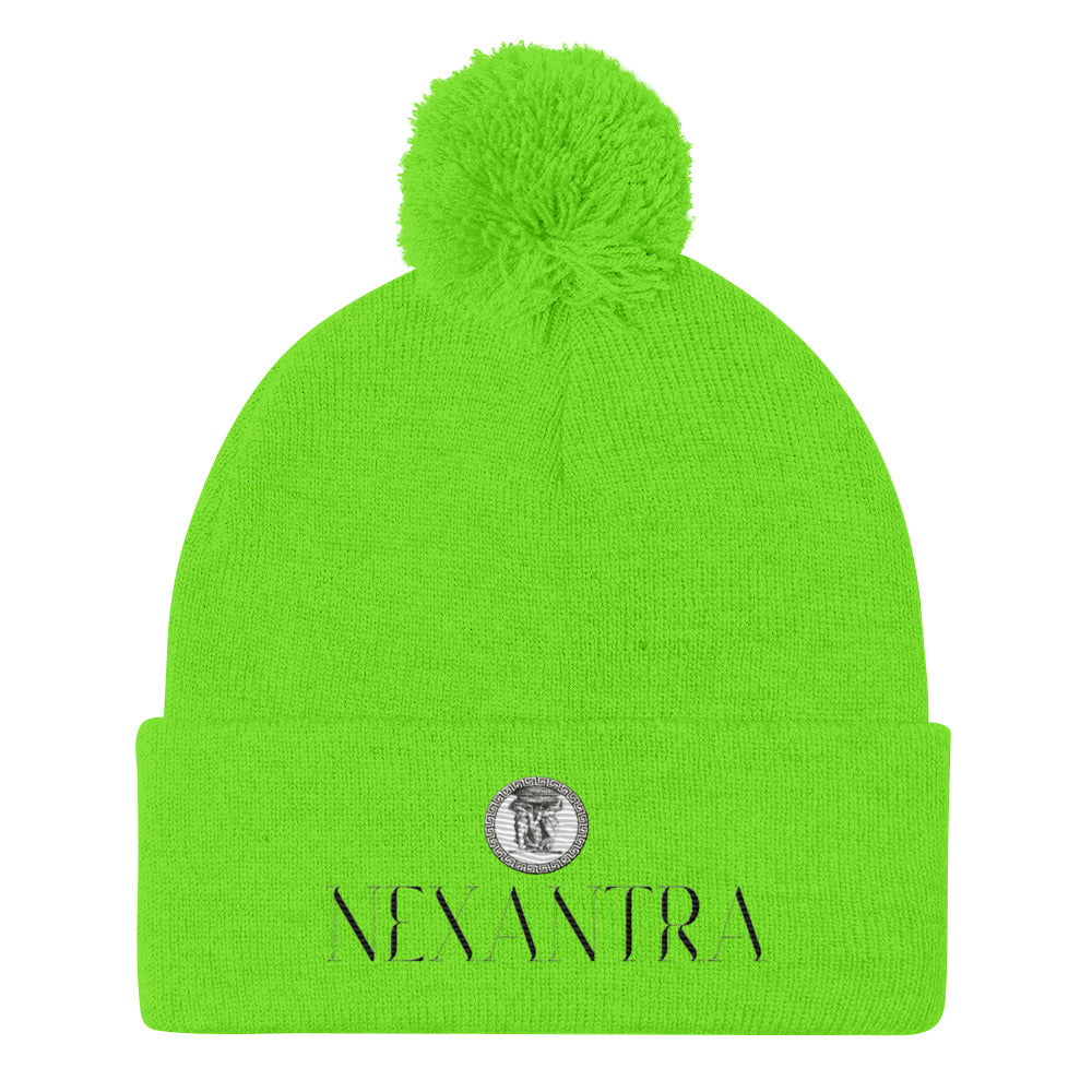 NEXANTRA Pom-Pom Beanie