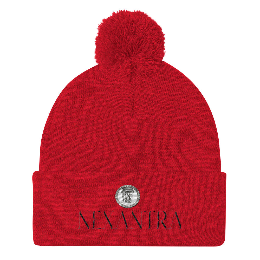 NEXANTRA Pom-Pom Beanie