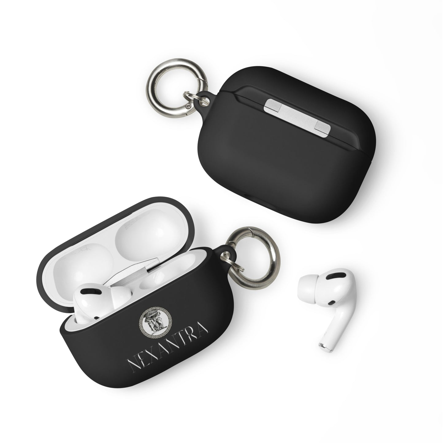 NEXANTRA Black Rubber Case for AirPods®