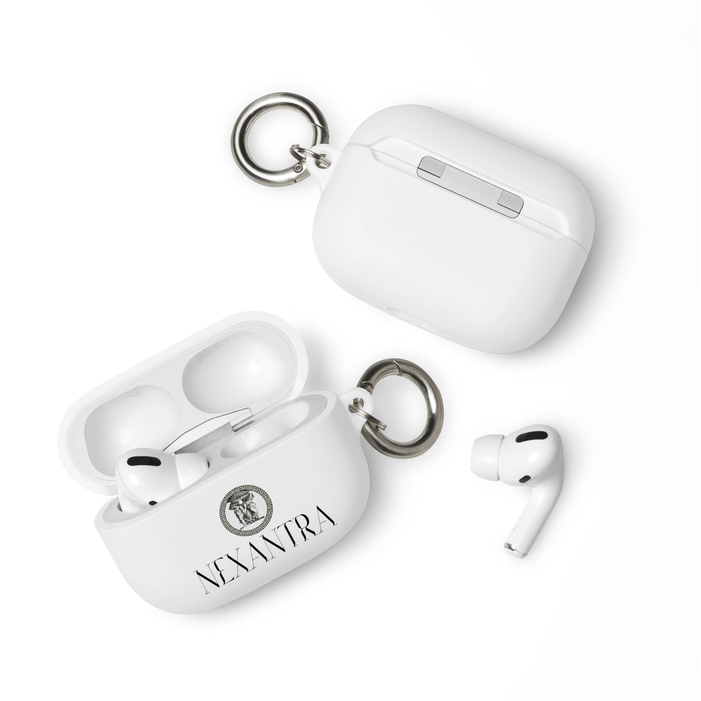 NEXANTRA WHITE Rubber Case for AirPods®