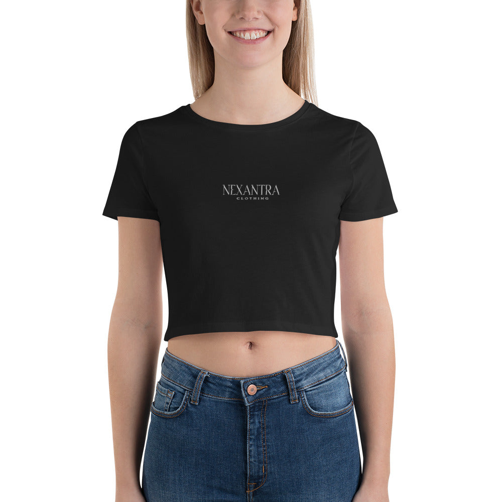 NEXANTRA Noir Edition Women’s Crop Tee