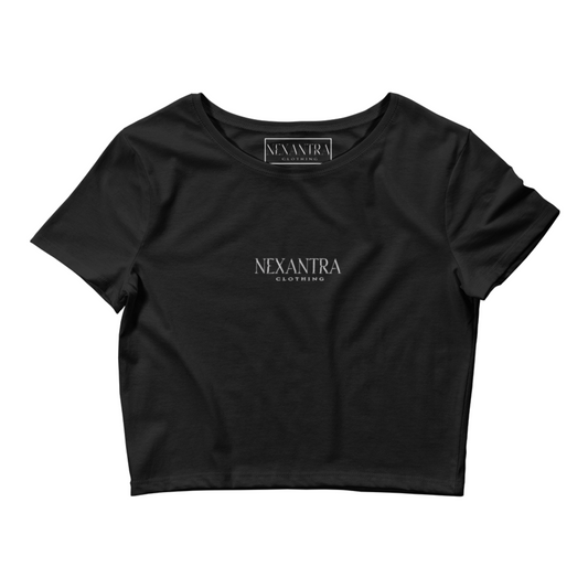 NEXANTRA Noir Edition Women’s Crop Tee