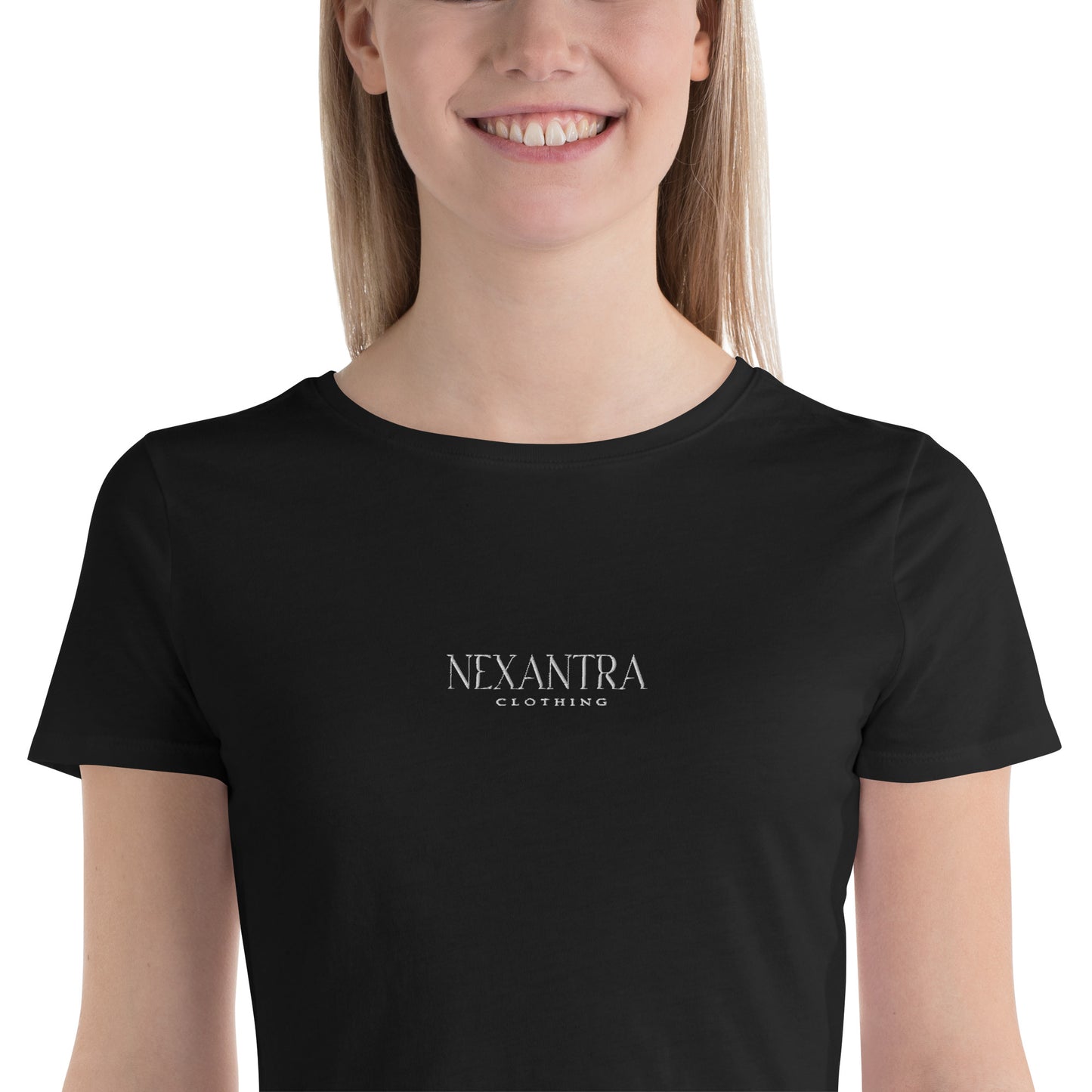 NEXANTRA Noir Edition Women’s Crop Tee